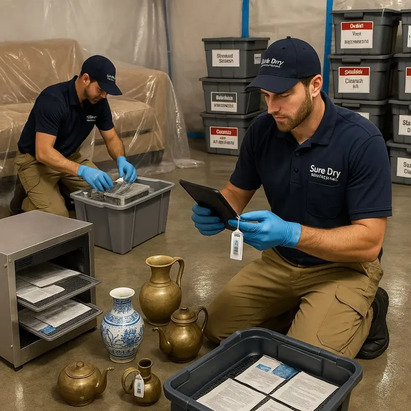 Content Protection and Restoration process in Central Garage, VA